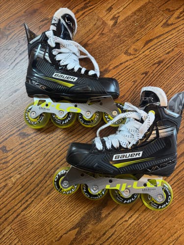 Youth Bauer Vapor X3 Inline Skates sz 2 like new