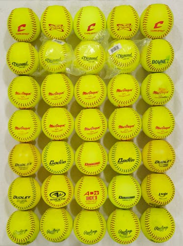 Softball 60 pack 12" (new+99% new)