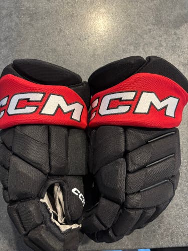 CCM HGPJS Gloves 14" Pro Stock (New) Senators Ottawa