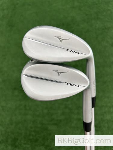 Mizuno T24 Soft White Satin Forged 2 Wedge Set (56 & 60 Degrees)