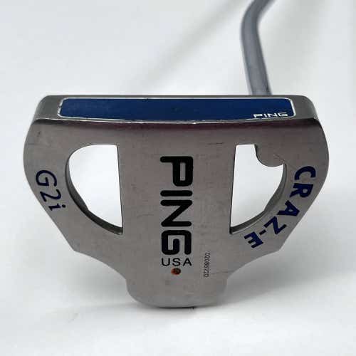 Ping G2i Craz-E Belly Putter 35" Orange Dot 2* Flat Mens RH