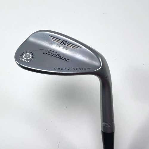 Titleist Vokey Spin Milled SM4 Chrome Gap Wedge GW 52* 8 Bounce Vokey Wedge RH