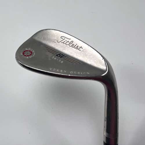 Titleist Vokey Spin Milled CC Chrome Sand Wedge SW 54* 14 Bounce Wedge RH