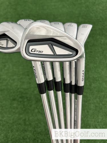 Ping G730 Iron Set 5-U / Ping AWT 3.0 Stiff