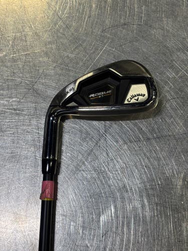 Men's Callaway 7 Iron Rogue ST MAX OS Left Hand Regular Flex Graphite Shaft (Used)