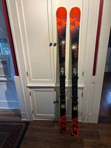 Fischer The Curv GT 80 175 cm All Mountain Skis With Bindings Max Din 13 (Used)