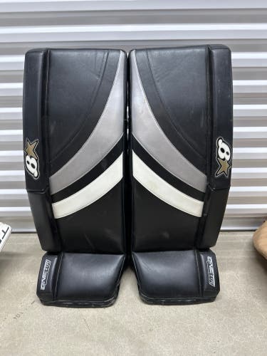 Hardly used 33" Brian's GNETiK Pure Goalie Leg Pads (Used)