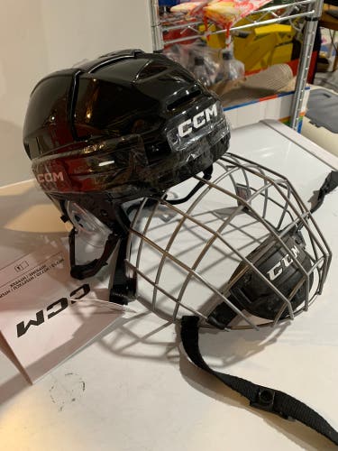 CCM Tacks Prime SMU Helmet with cage