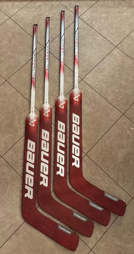 Senior Bauer Vapor Hyperlite 2 Regular Goalie Stick 25" Paddle Pro Stock (New)
