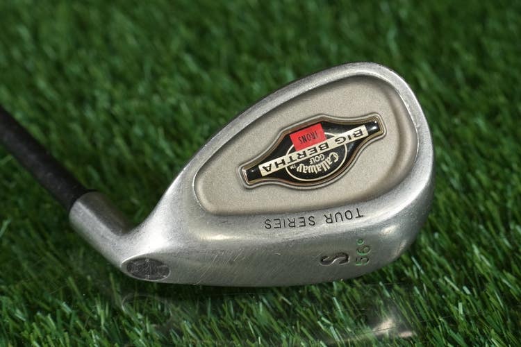 Callaway Big Bertha Tour Series 1996 56 Sand Wedge "S" RCH Regular Graphite RH