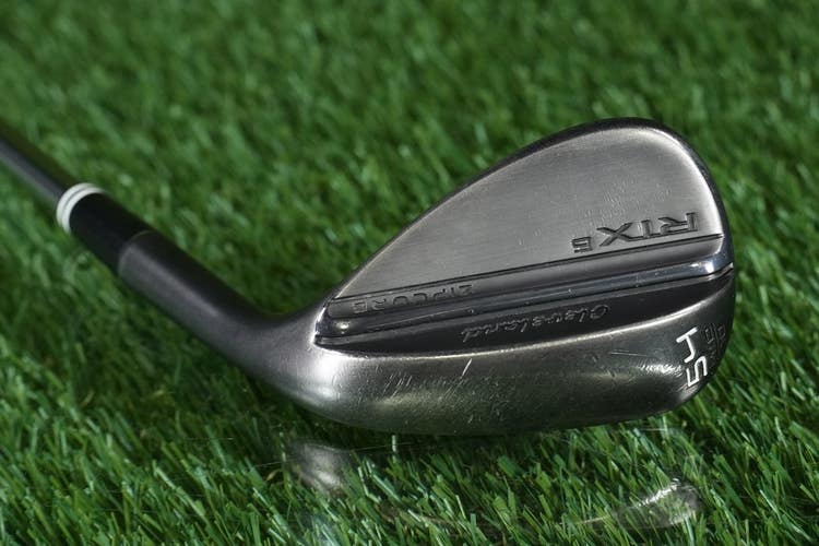 Cleveland RTX 6 54 MID 10 Sand Wedge Zipcore Spinner Wedge Flex Black Satin RH