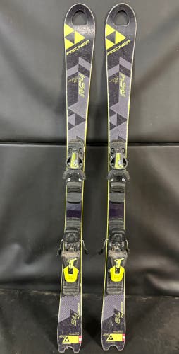 Fischer RC4 WC SL 125 cm Racing Skis With Bindings (Used)