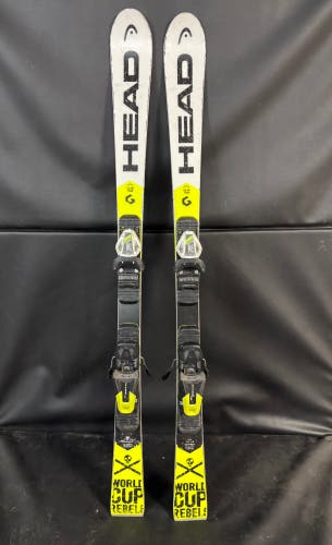 HEAD WC Rebels i.SL RD 132 cm Racing Skis (Used)