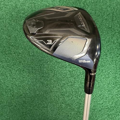 Wilson Staff D9 Strong 3 Wood 13.5 Stiff Flex Tensei CK Blue Graphite Shaft