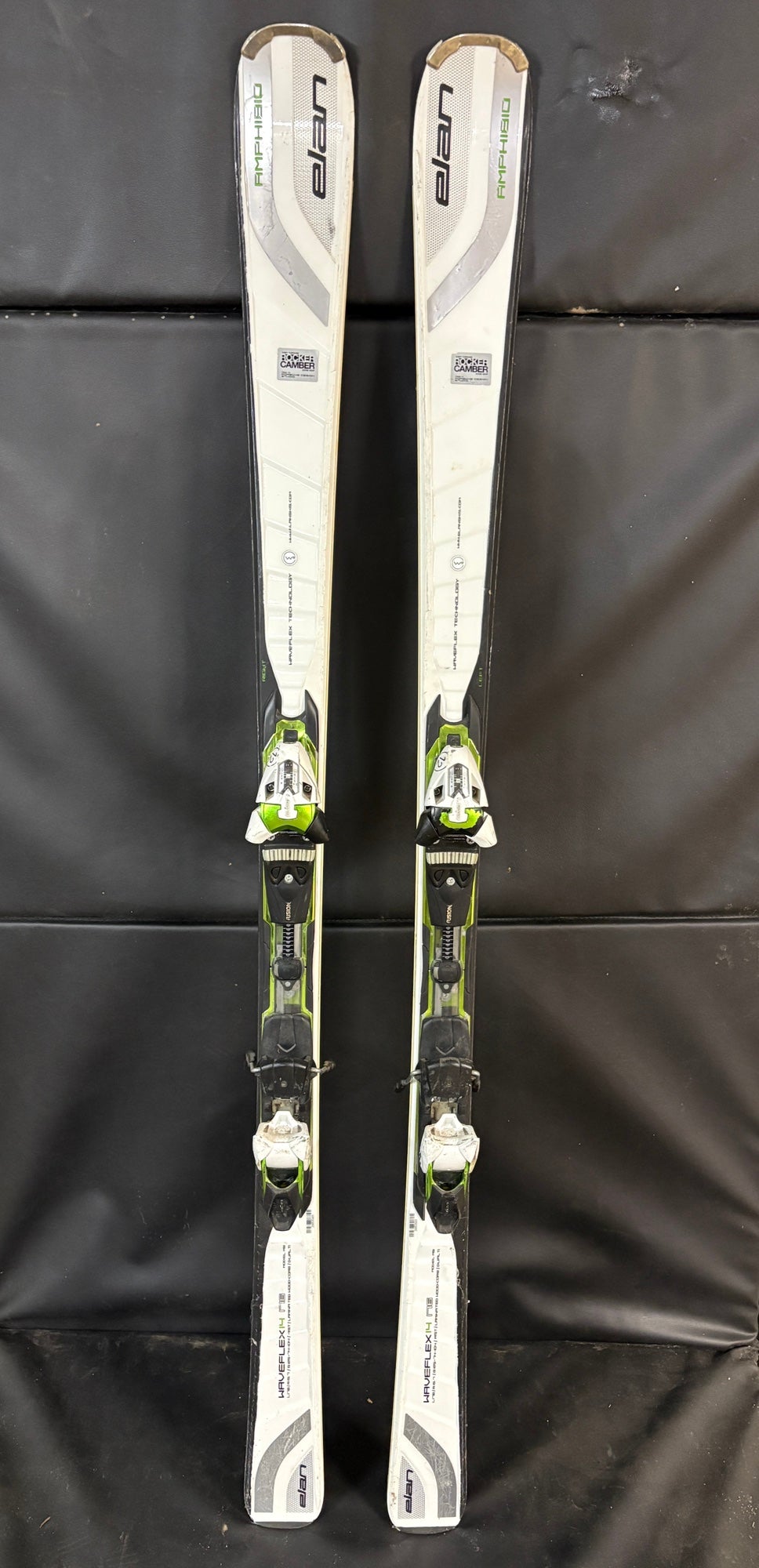 Elan Amphibio 14 Ti 176 cm All Mountain Skis With Bindings Max Din