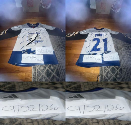 Adidas Authentic Tampa Bay Lightning Storm Reverse Retro Men’s Jersey