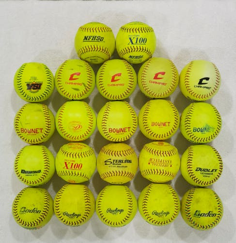 Softball 22 pack 12" (Used)