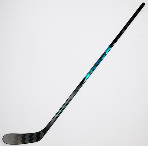 Custom Teal CCM Ribcor Trigger 10 Pro-LH-55 Flex-P28M-Grip-Intermediate