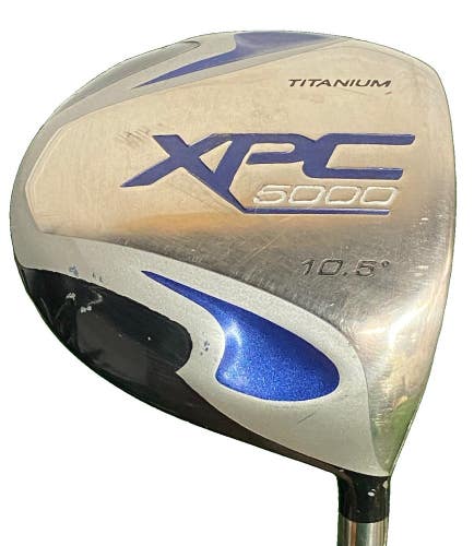 XPC 5000 Titanium Driver 10.5* Men's RH Regular Graphite 45" New Jumbo Grip HC