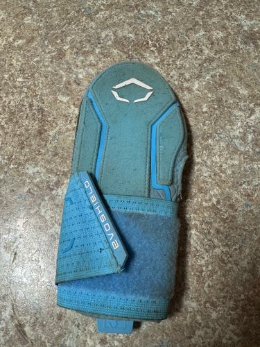 SR Adult Carolina Blue Senior EvoShield Sliding Mitt baseball uses evo shield MLB