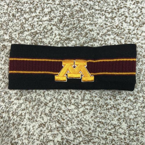 Minnesota Golden Gophers Headband Mens One Size Black NCAA Top Of The World