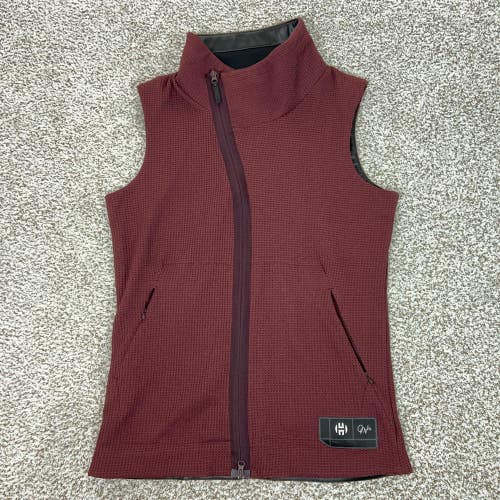 Adidas Vest Mens Medium Maroon James Harden Basketball Jacket Tank Shooting Top