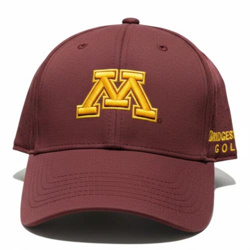 Bridgestone Golf Minnesota Golden Gophers One Size Fits Most Fitted Hat