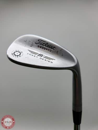 2009 TITLEIST VOKEY SPIN MILLED CHROME WEDGE 56*/10 WEDGEFLEX STEEL 35" FAIR