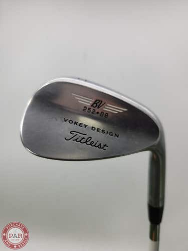 2006 TITLEIST VOKEY CHROME 200 SERIES WEDGE 52*/8 STIFF STEEL 35" GOOD