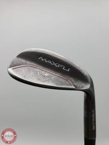 MAXFLI BLACK MAX SAND WEDGE 56*/12 STIFF STEEL 35.25" GOOD