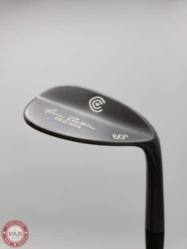 CLEVELAND 588 GUNMETAL WEDGE 60* WEDGEFLEX TT DYNAGOLD 34.5" VERYGOOD
