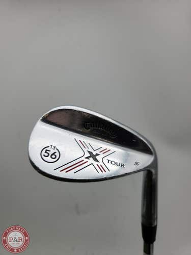 2008 CALLAWAY X TOUR WEDGE 56*/13 WEDGEFLEX STOCK STEEL 35.25" GOOD