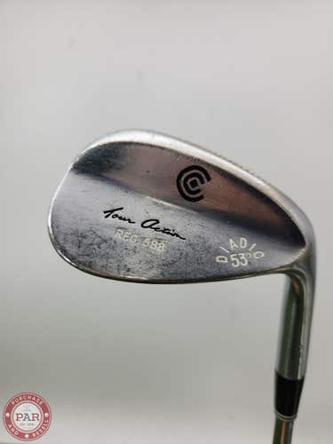 CLEVELAND 588 TOUR CHROME WEDGE 53* REG TT DYNAGOLD 35" GOOD