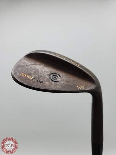 CLEVELAND 588 DSG WEDGE 58* WEDGEFLEX TT DYNAGOLD 35" GOOD