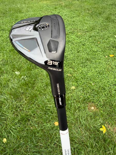 TaylorMade Qi4D Rescue 3 Hybrid 19 Kai'Li Blue DarkWave Stiff Flex