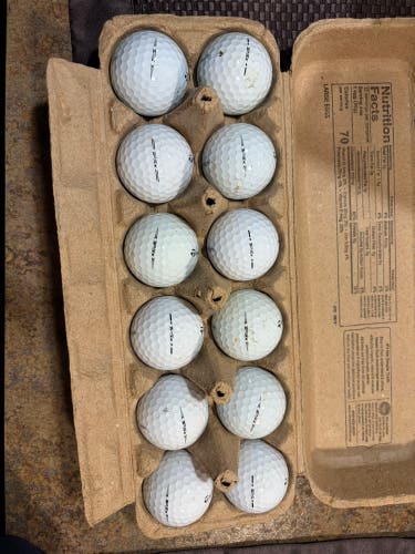 TaylorMade TP5X Balls 12 Pack (1 Dozen) (Used)