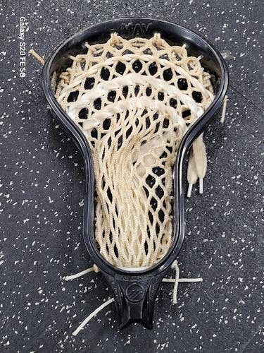 Used Maverik CHARGER Mens Lacrosse Head Black 11849-S000044809