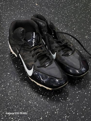 Used Nike Adult FB Cleats Black Senior 7.5 11849-S000044811