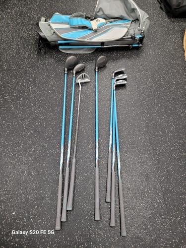 Used Maxfli REV 3 Mens Package Set RH Grey 8 Piece 11849-S000044833