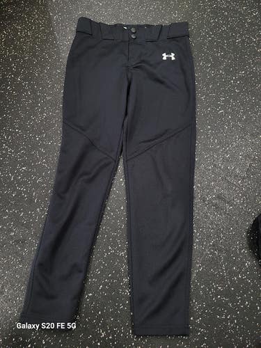 Used Under Armour YOUTH BASEBALL PANTS BB/SB Pant Boys Black MD 11849-S000044834