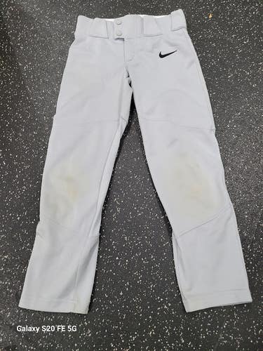Used Nike BASEBALL PANTS BB/SB Pant Boys Grey SM 11849-S000044838