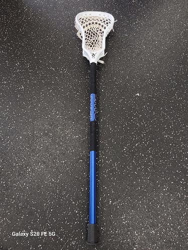 Used Powell lacrosse SWITCHBACK Jr Atk/Mid Complete Stick White 11849-S000044852