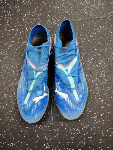 Used Puma Soccer Cleats Royal Blue Senior 8 11849-S000044862