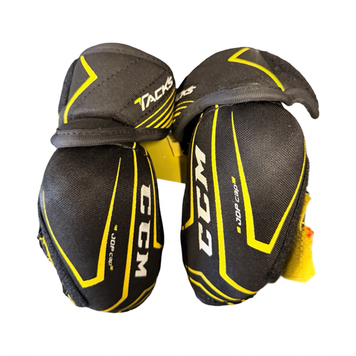 Used CCM TACKS 3092 Junior Elbow Pads SM 10299-S000313906