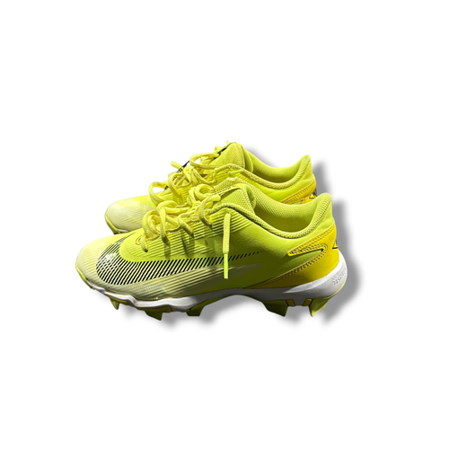 Used Nike DIAMOND BB/SB Cleats Optic Yellow Junior 06 11375-S000382390