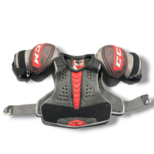 Used CCM QLT250 Senior Shoulder Pads MD 11375-S000382411