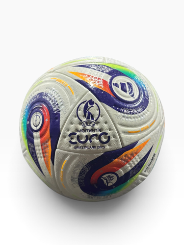 Used Adidas W EURO25 PRO All Size Soccer Ball White 5 11375-S000382416