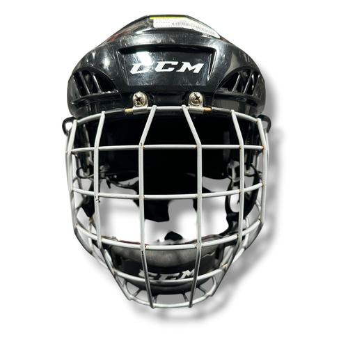 Used CCM FL40 NO HECC Helmet Cage Combo Black MD 11375-S000382519