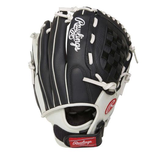 New SHUT OUT 11.5IN RHT SOFTBALL GLOVE 11834-RAWCORS0115BW30