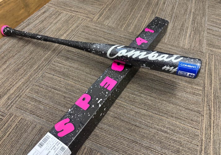 2026 Combat MFG Spec A1 Alloy Cookies & black  BBCOR Certified Bat (-3) 30 oz 33" (Used)